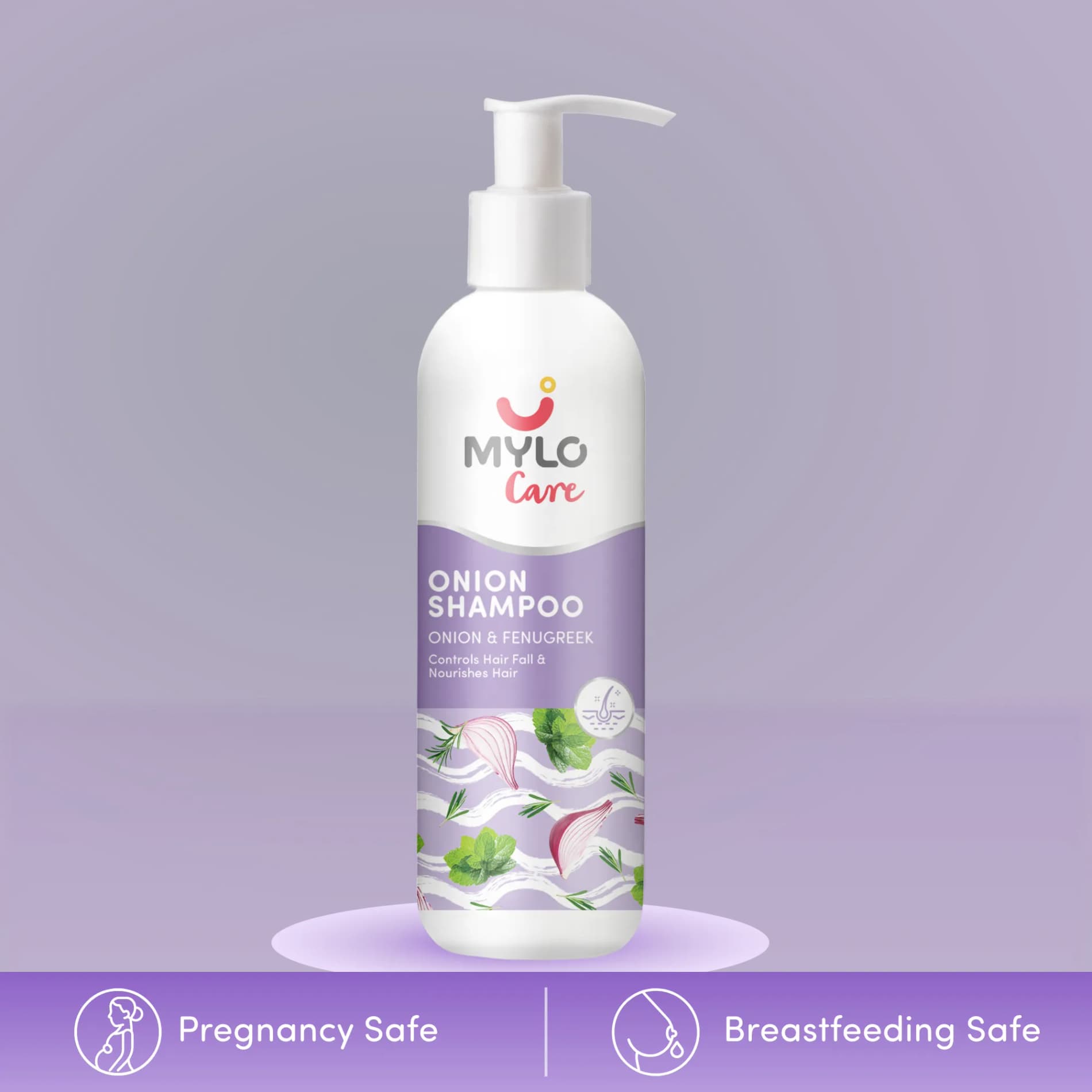 Pre & Post Pregnancy Hairfall Shampoo with Onion - 200 ml