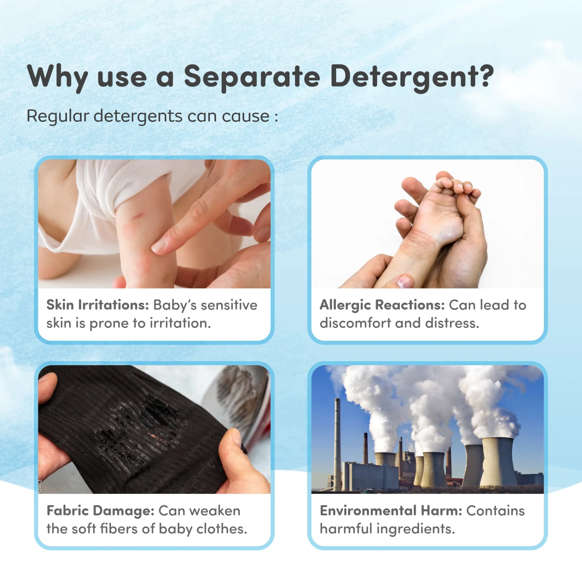 Baby-Safe Liquid Detergent & Liquid Cleanser | Pack of 1 each | Kills 99.9% Germs