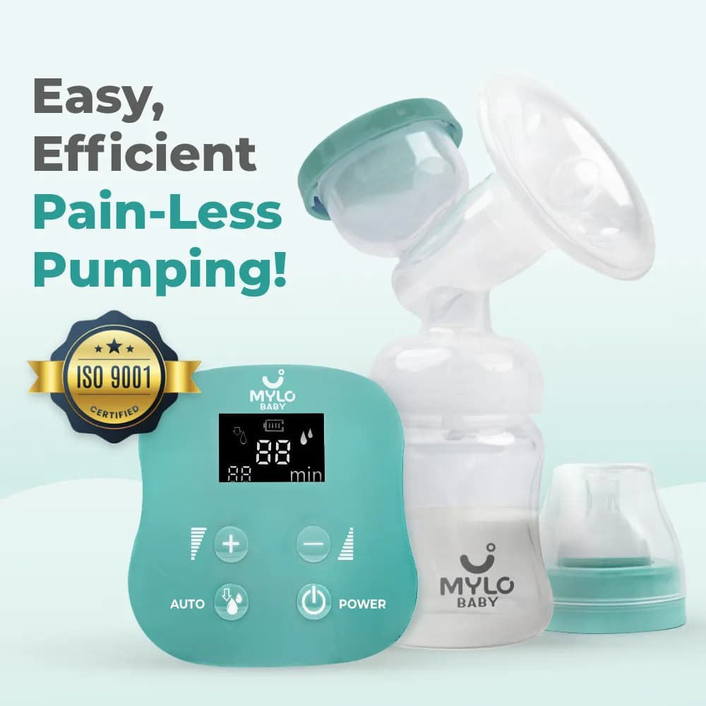 Electric Breast Pump with 9 Level Intensity Adjustment