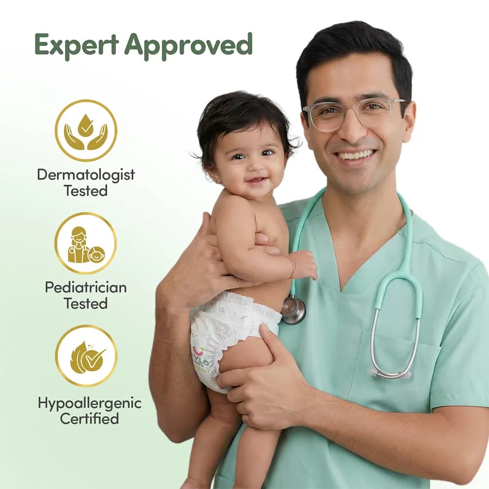 Mylo Airprime™ Premium Diaper Pants with Wetness Indicator - S(5-9 Kgs) - 104 Count