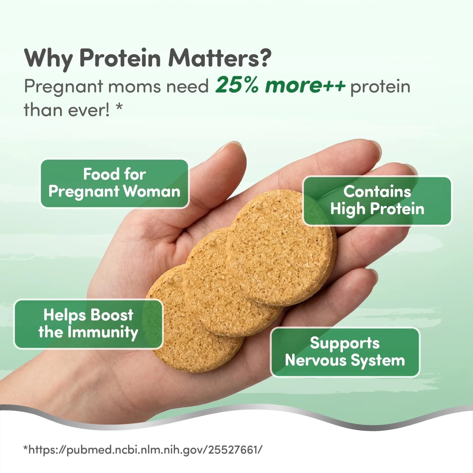 MamaGro™ Protein Diskettes - 500gm (100 Diskettes)