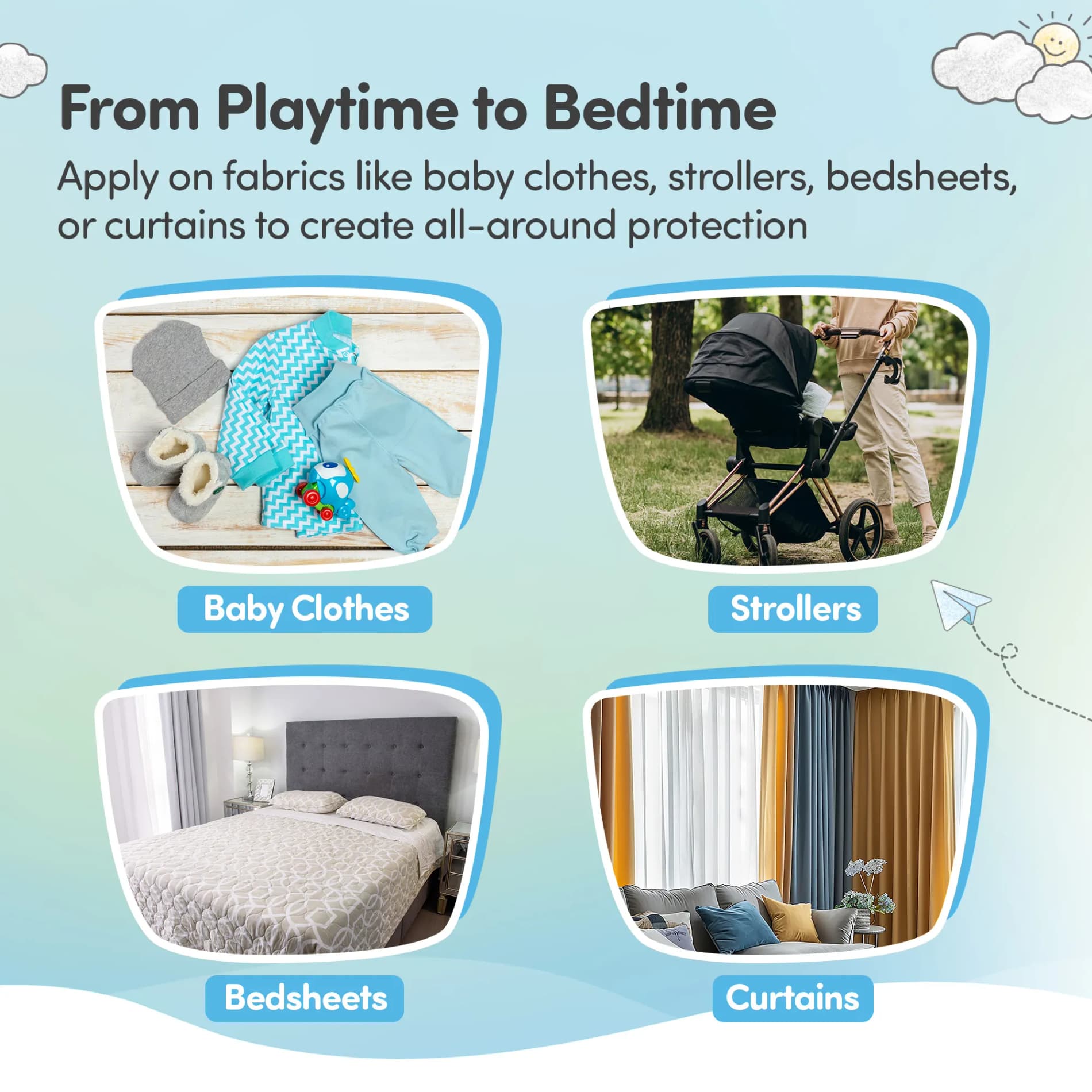 Mylo Baby Mosquito Repellent Fabric Roll-On (10ml)