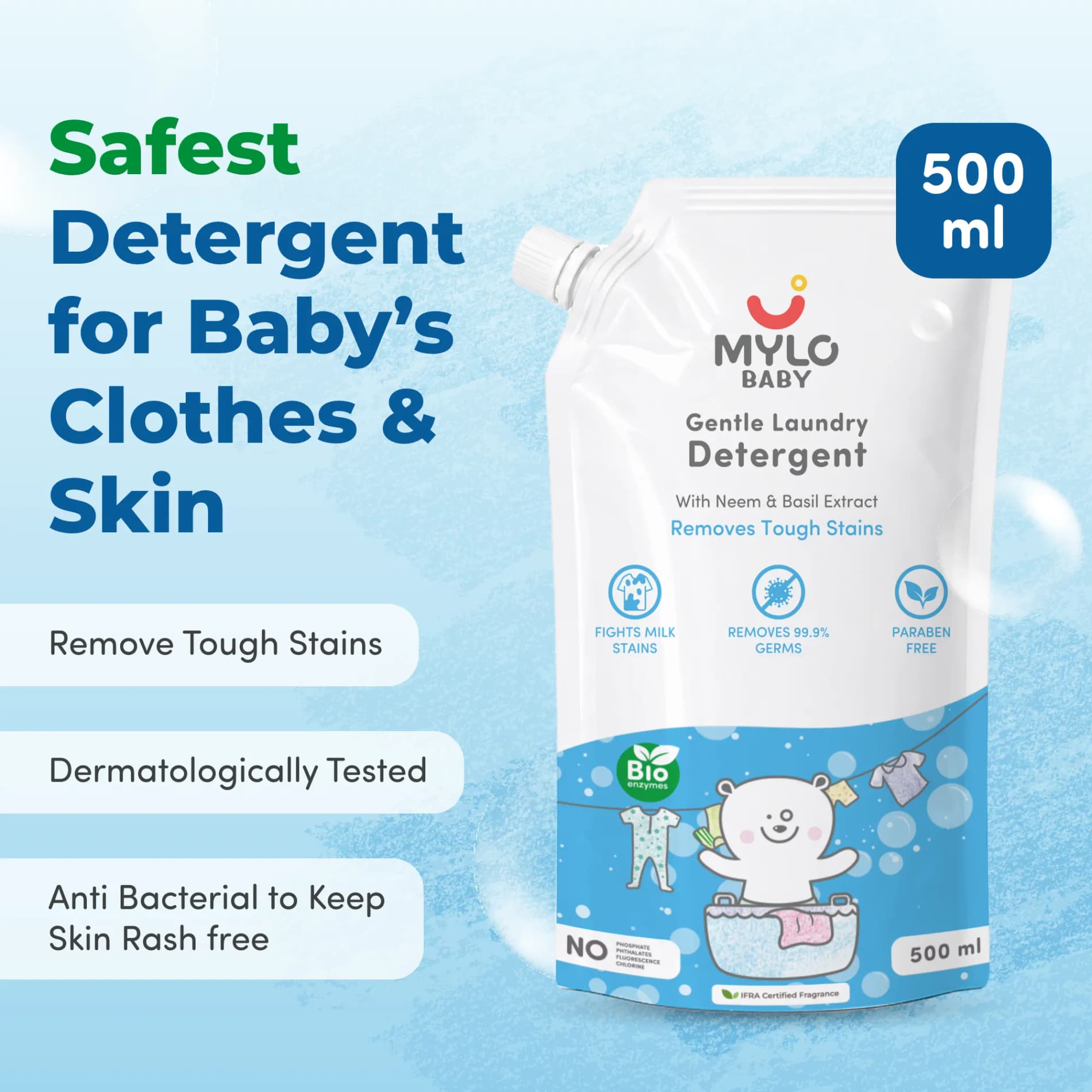 Baby Safe Liquid Detergent ​- 500 ml