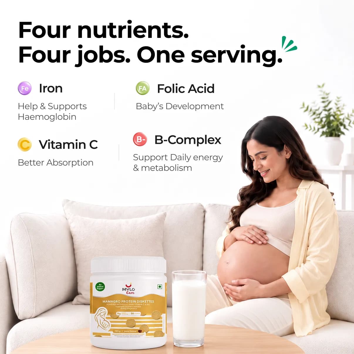 MamaGro™ Protein Diskettes - 750gm Jeera