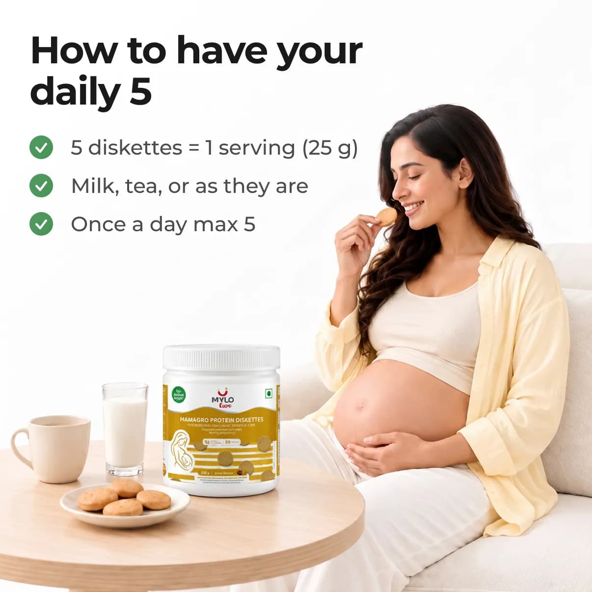 MamaGro™ Protein Diskettes - 500gm - Jeera 