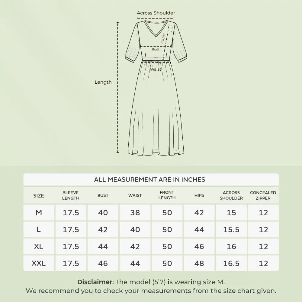Pre & Post Maternity /Nursing Maxi Dress cum Kurti with both sides Zipper for Easy Feeding – Miami Cream–L