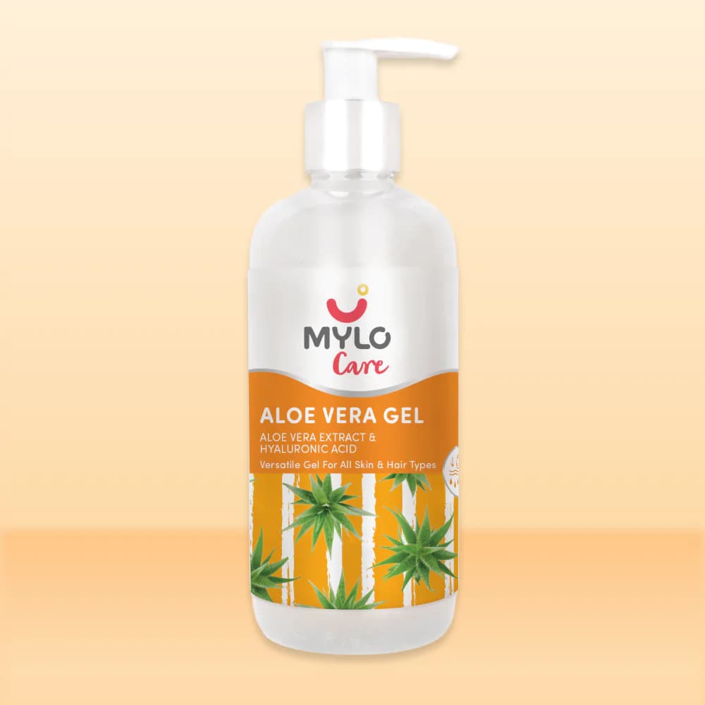 Aloe Vera Gel with 99% Organic Aloe Vera | Nurtures Skin & Hair | Reduces Suntan | Soothes Burns | Enhances Hair Resilience (300 ml)