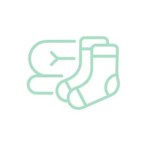 Baby Socks 0-6 Months | Elasticated & Antibacterial | Breathable, Shrinkable, Sweat & Wear Resistant | Unisex Dino | Pack of 3  WASH INSTRUCTIONS 