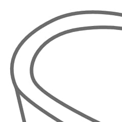 Smooth curved 
