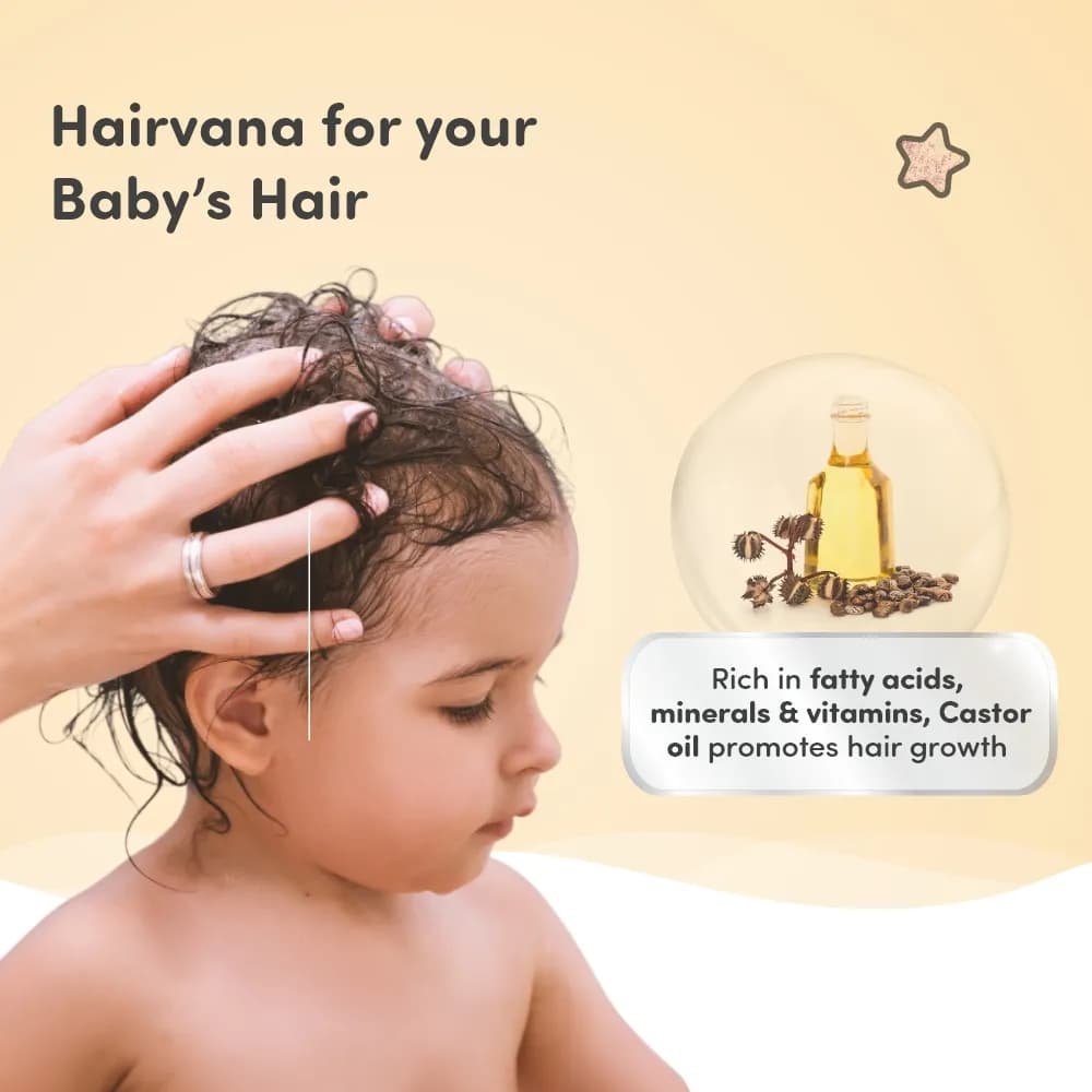 Baby Hair Oil 100 ml | Dermatologically Tested | Made Safe Australia Certified | Promotes Hair Growth | Strengthens Hair | Safe Hair Oil for Baby