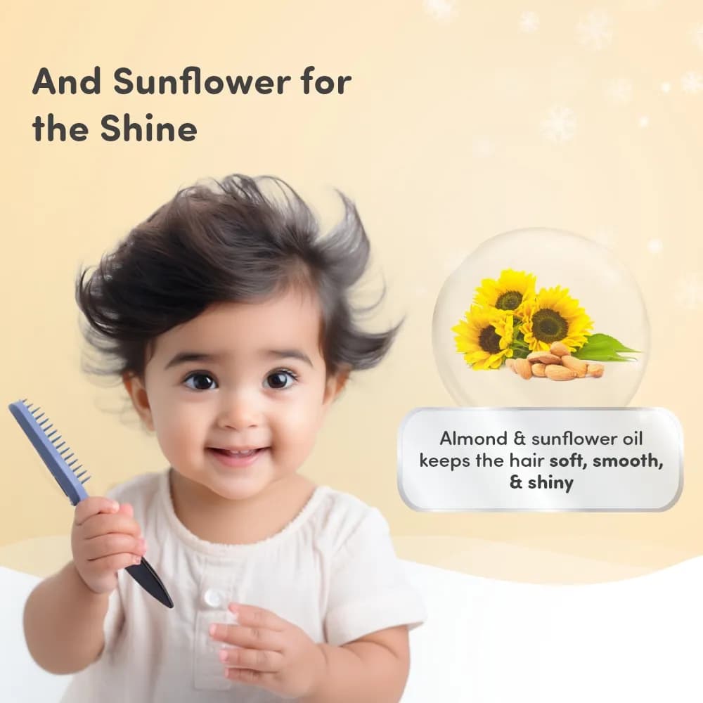 Baby Hair Oil 100 ml | Dermatologically Tested | Made Safe Australia Certified | Promotes Hair Growth | Strengthens Hair | Safe Hair Oil for Baby