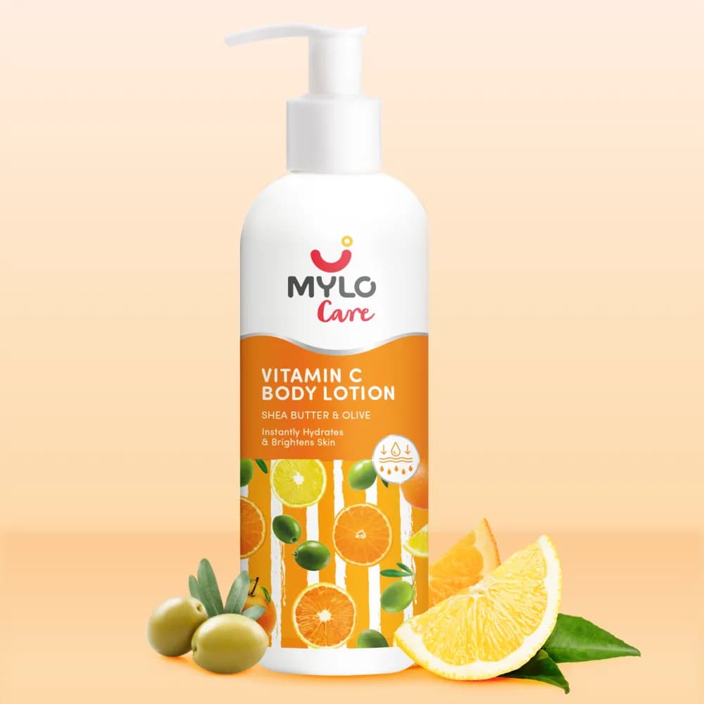 Vitamin C Body Lotion | Provides Deep Moisturization | Evens Out Skin Tone | Nourishes & Soothes Irritated Skin - 275 ml