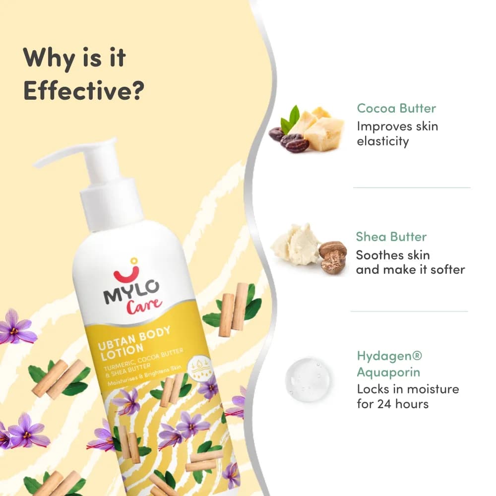 Ubtan Combo - | Removes Dead Skin Cells | Fights Acne Brightens Skin | (Ubtan body wash  275ml+ Ubtan Body Lotion 275ml)