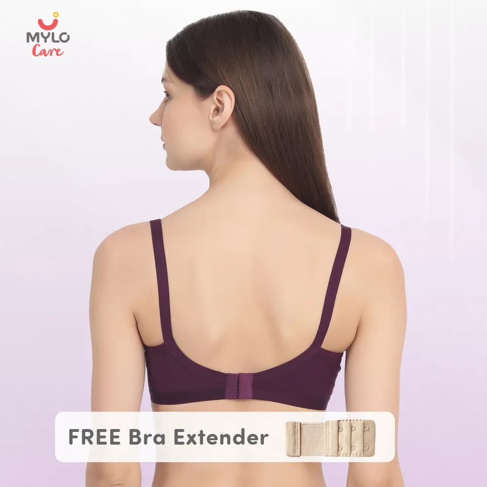 Maternity Bra Light Padded Plum 40B