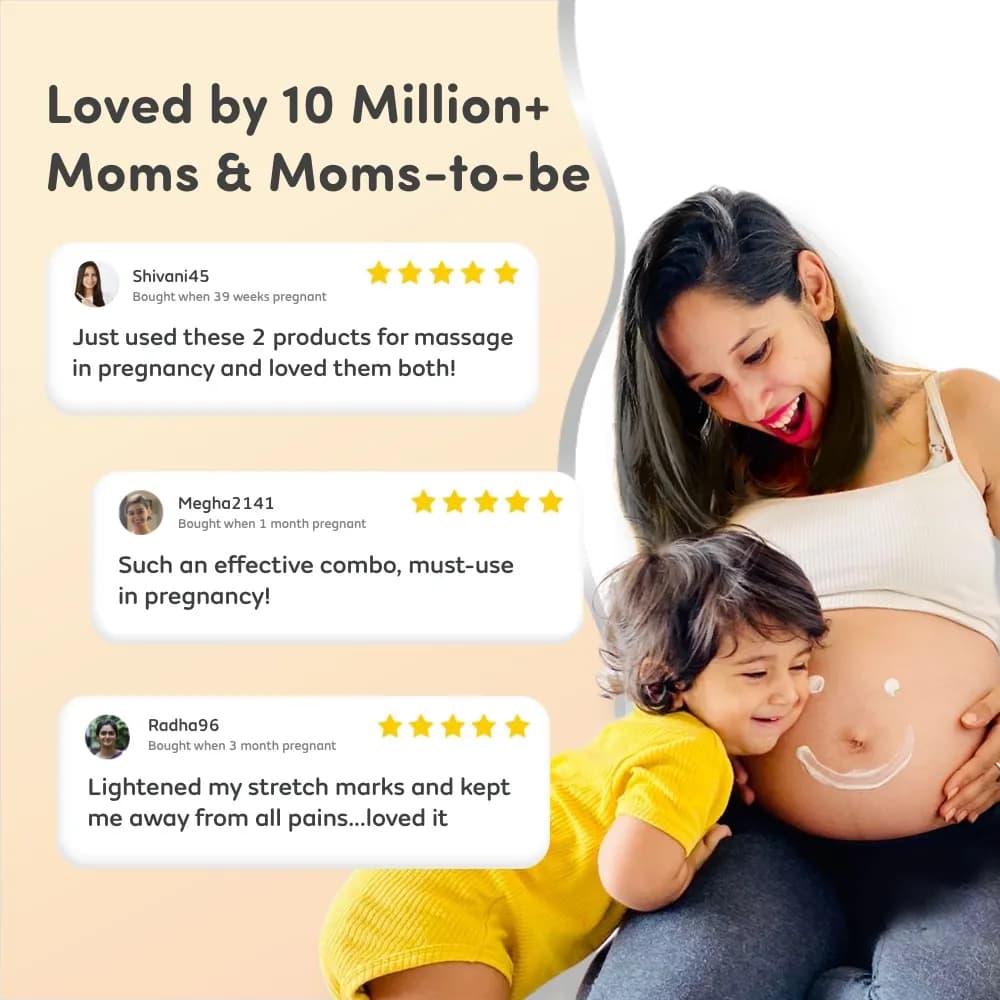 Pregnancy Massage Oil & Coconut Oil Combo
