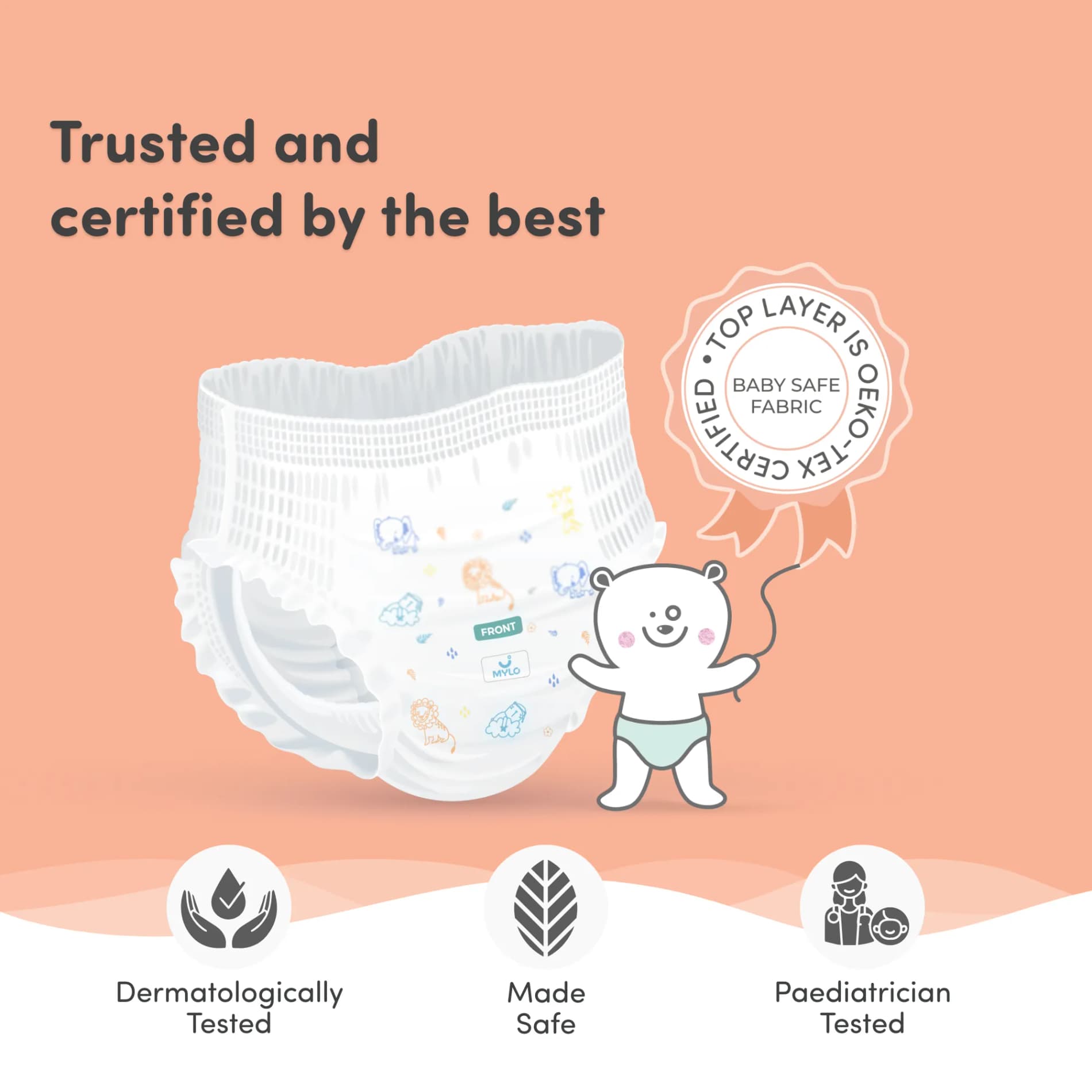 Mylo Diaper XL size - Pack of 6