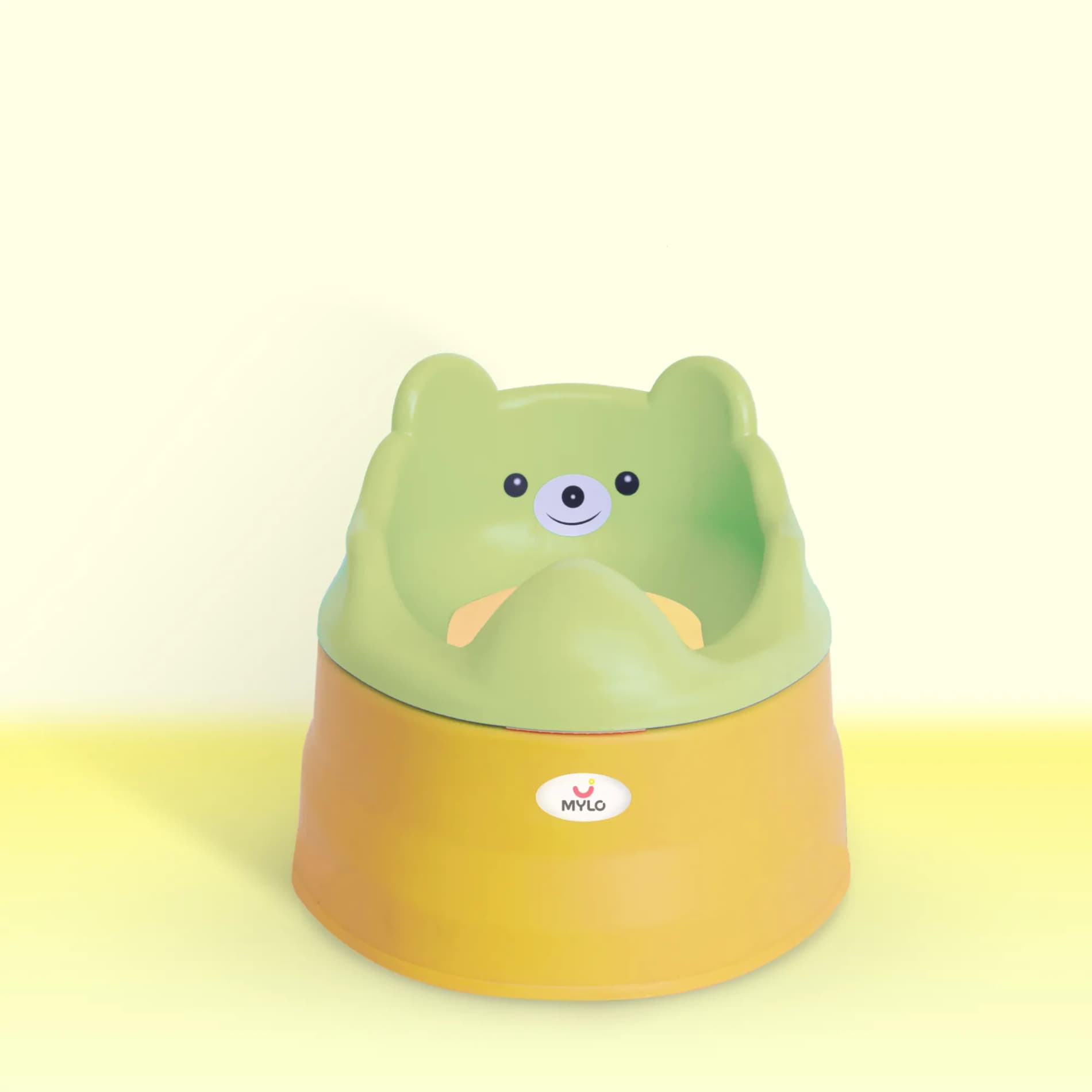 Potty Seat - Green & Yellow