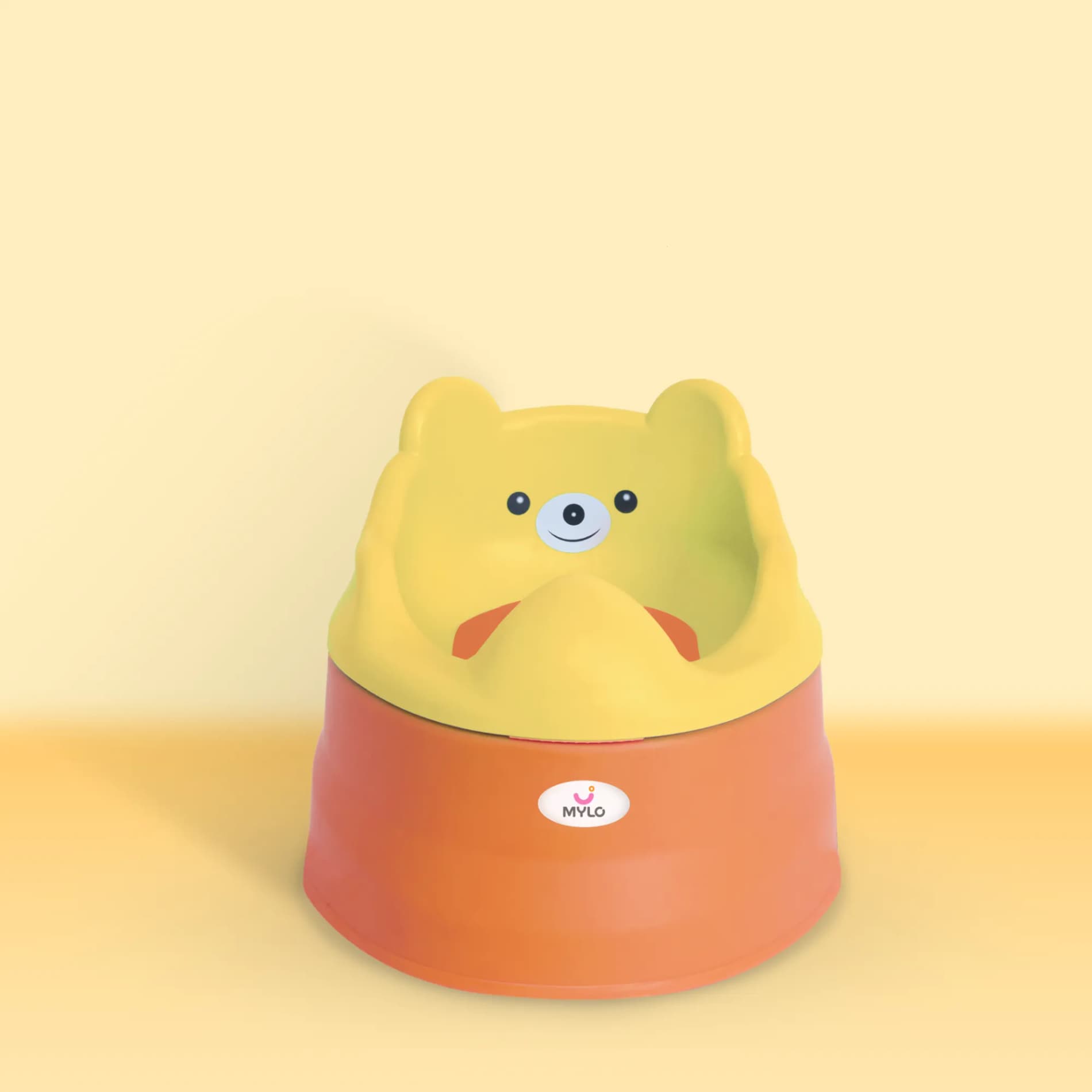 Potty Seat - Yellow & Orange