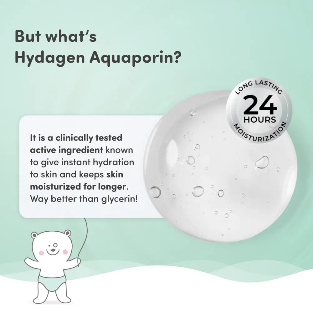 Baby Body Lotion | Made Safe Certified | Dermatologically Tested | Long Lasting 24 Hours Moisturization| Soothes Dryness - 100 ml