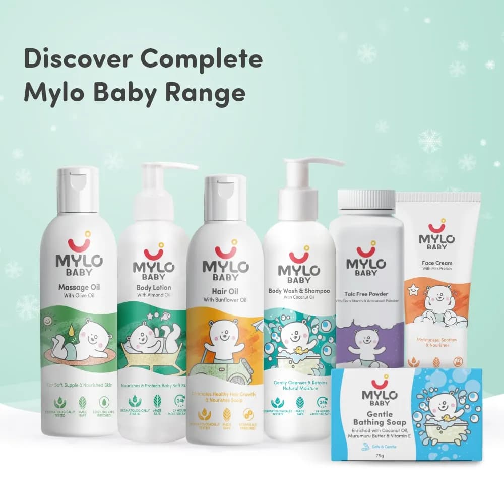 Baby Body Lotion | Made Safe Certified | Dermatologically Tested | Long Lasting 24 Hours Moisturization| Soothes Dryness - 100 ml