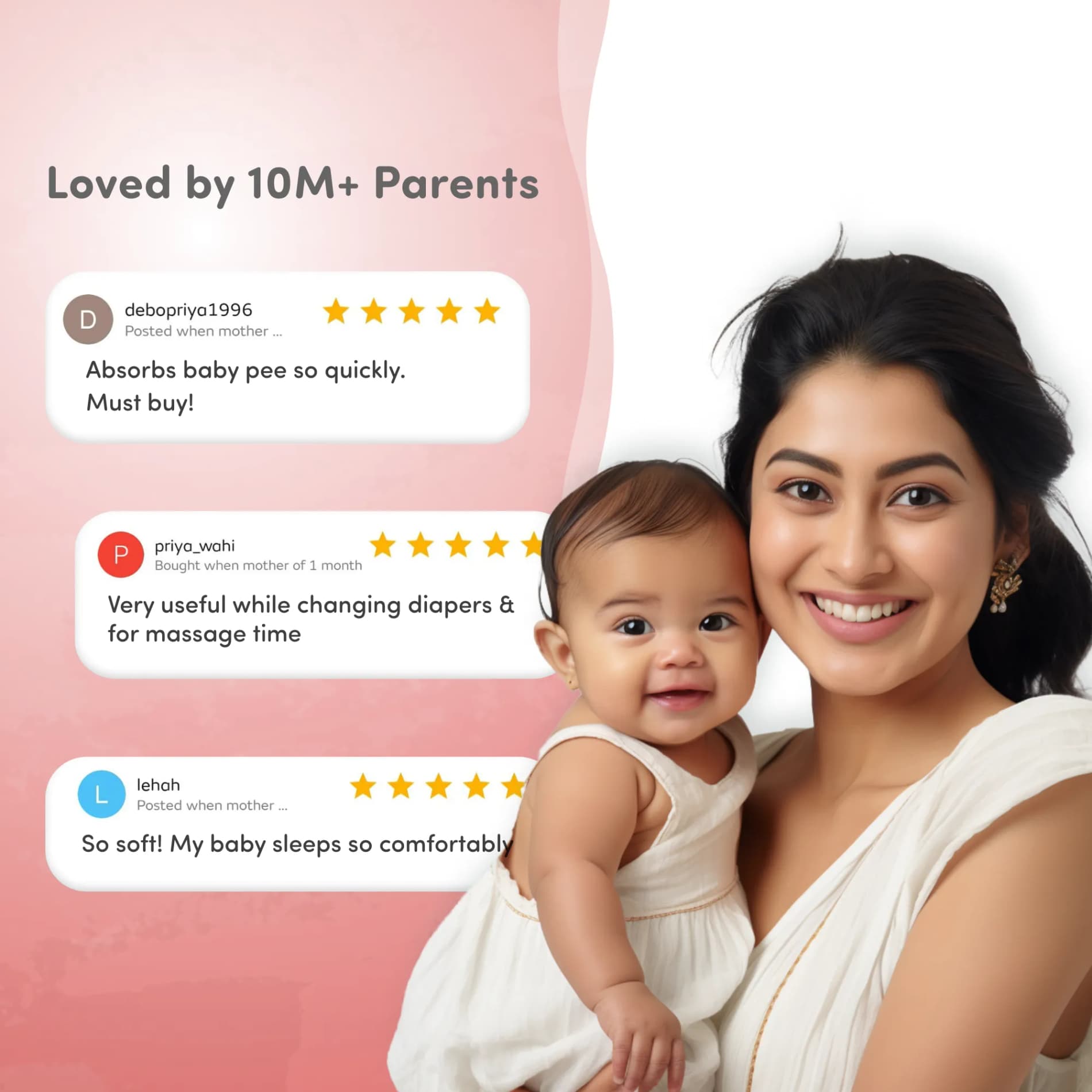 Waterproof Extra Absorbent Baby Dry Sheet & Bed Protector | Guards Against Spills, Stains & Nappy Leaks | Foldable & Portable - Red - M