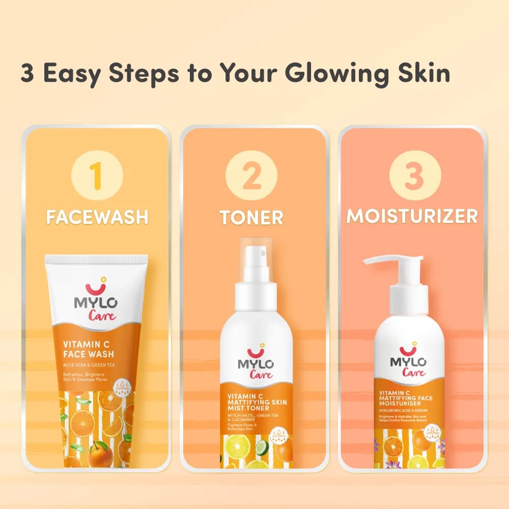 Vitamin C Face Moisturizer (100gm) Mattifying | Nourishes the skin | Non-greasy | Brightens Complexion | Fights Free Radical Damage