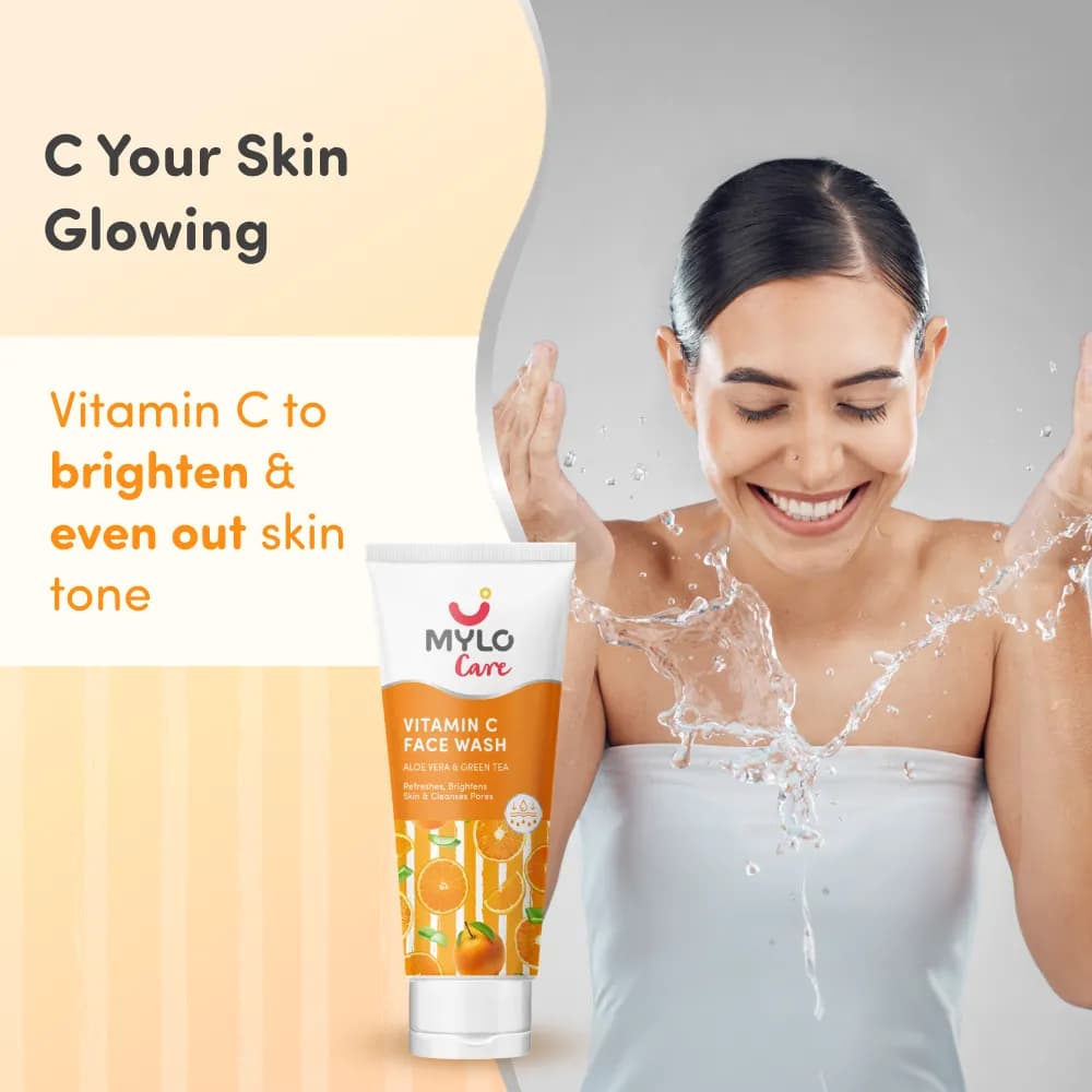 Vitamin C Face Wash (100 ml) Refreshing & Brightening 