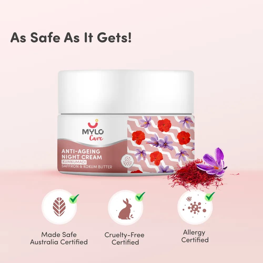 Anti Ageing Cream - Ayurvedic Formulation | Helps Control Signs of Ageing | Brightens Skin | Reduces Dark Spots & Pigmentation | Toxic Free (50 Gms)