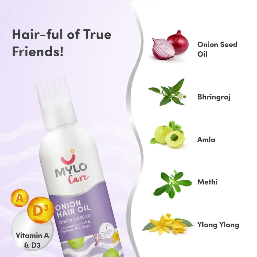 Pre & Post Pregnancy Hairfall Oil with Onion - 200 ml