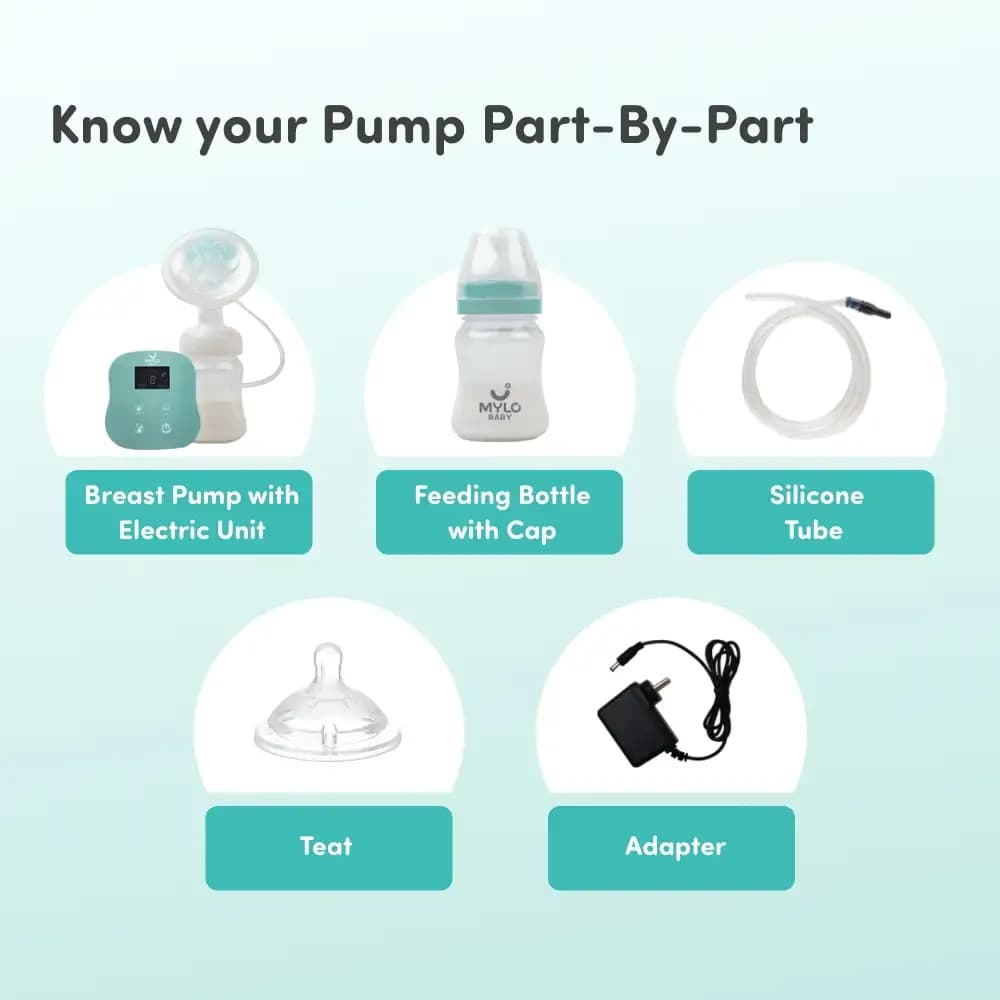 Electric Breast Pump with 9 Level Intensity Adjustment