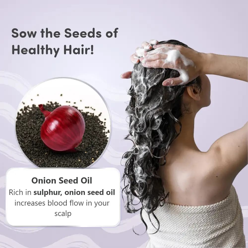 Pre & Post Pregnancy Hairfall Shampoo with Onion - 200 ml