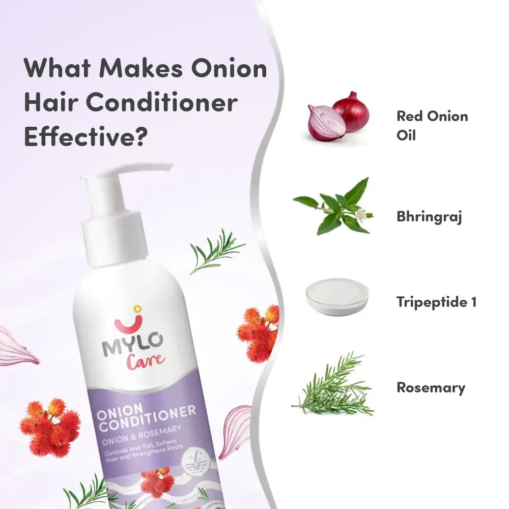 Pre & Post Pregnancy Hairfall Shampoo & Conditioner with Onion - 200 ml each
