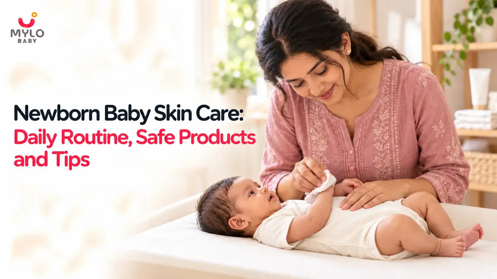 Newborn Baby Skin Care: Daily Routine, Safe Products and Tips