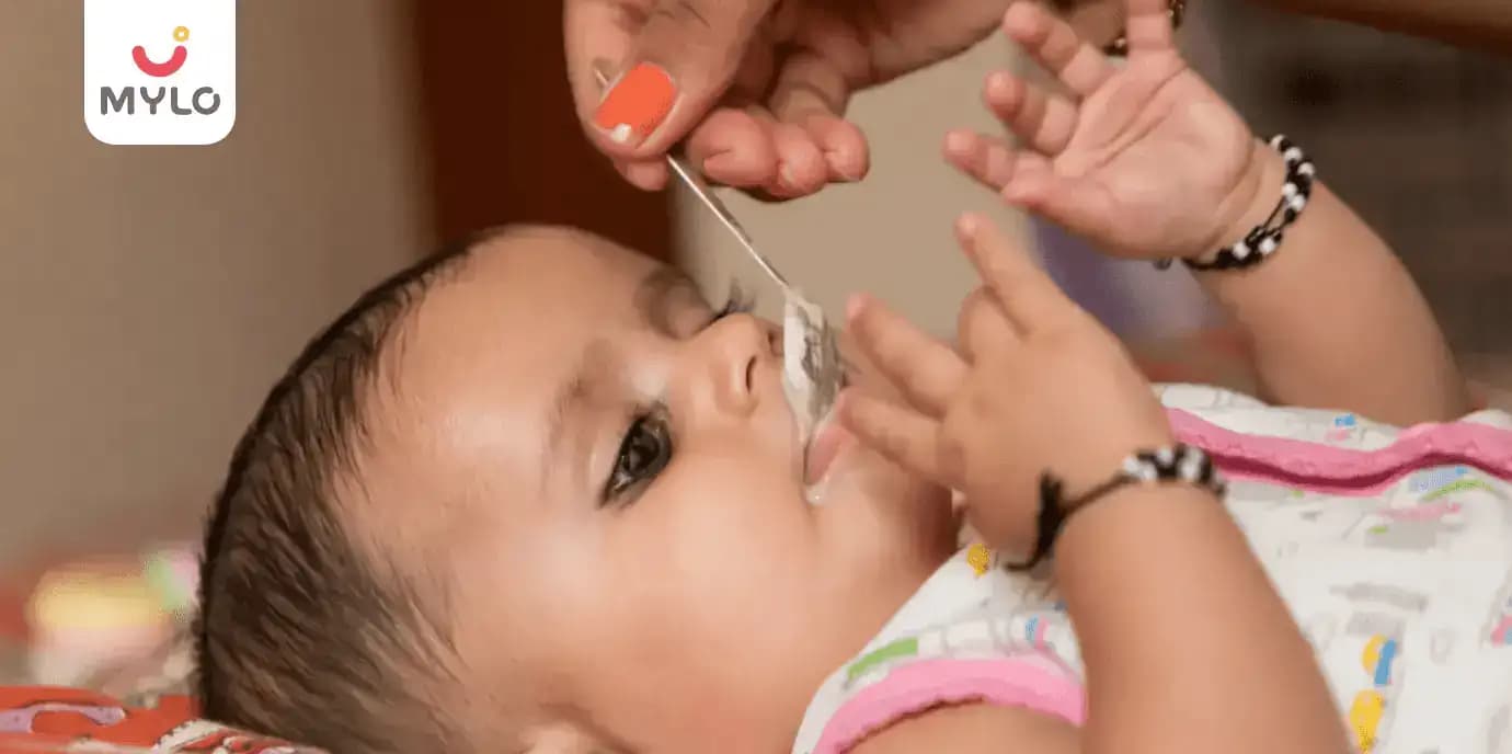 మీ 6 నెలల పసిబిడ్డకి ఎంత మొత్తంలో & ఎంత తరచుగా ఘన పదార్థాలు ఆహారంగా పెట్టవచ్చు?|How Much & How Often Should You Feed Solids to Your 6-Month-Old in Telegu