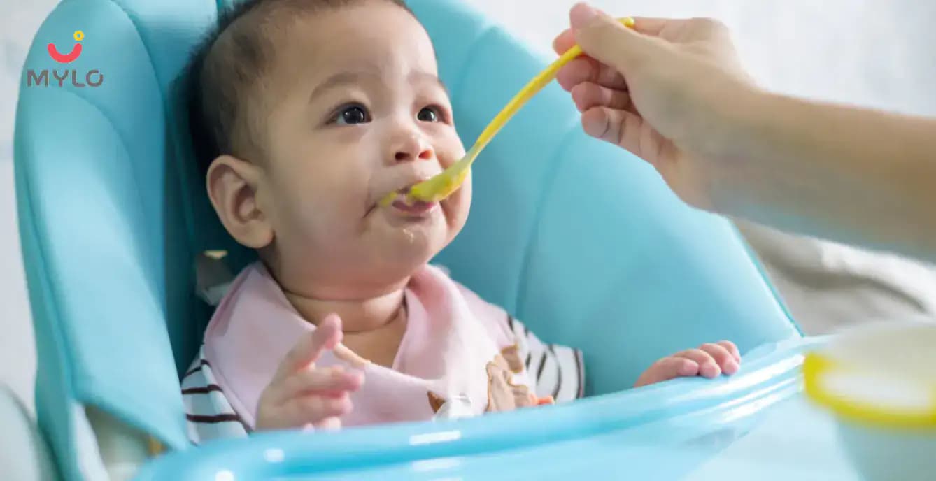 7 Month Old Baby Food Chart/Meal Plan –Week 3 