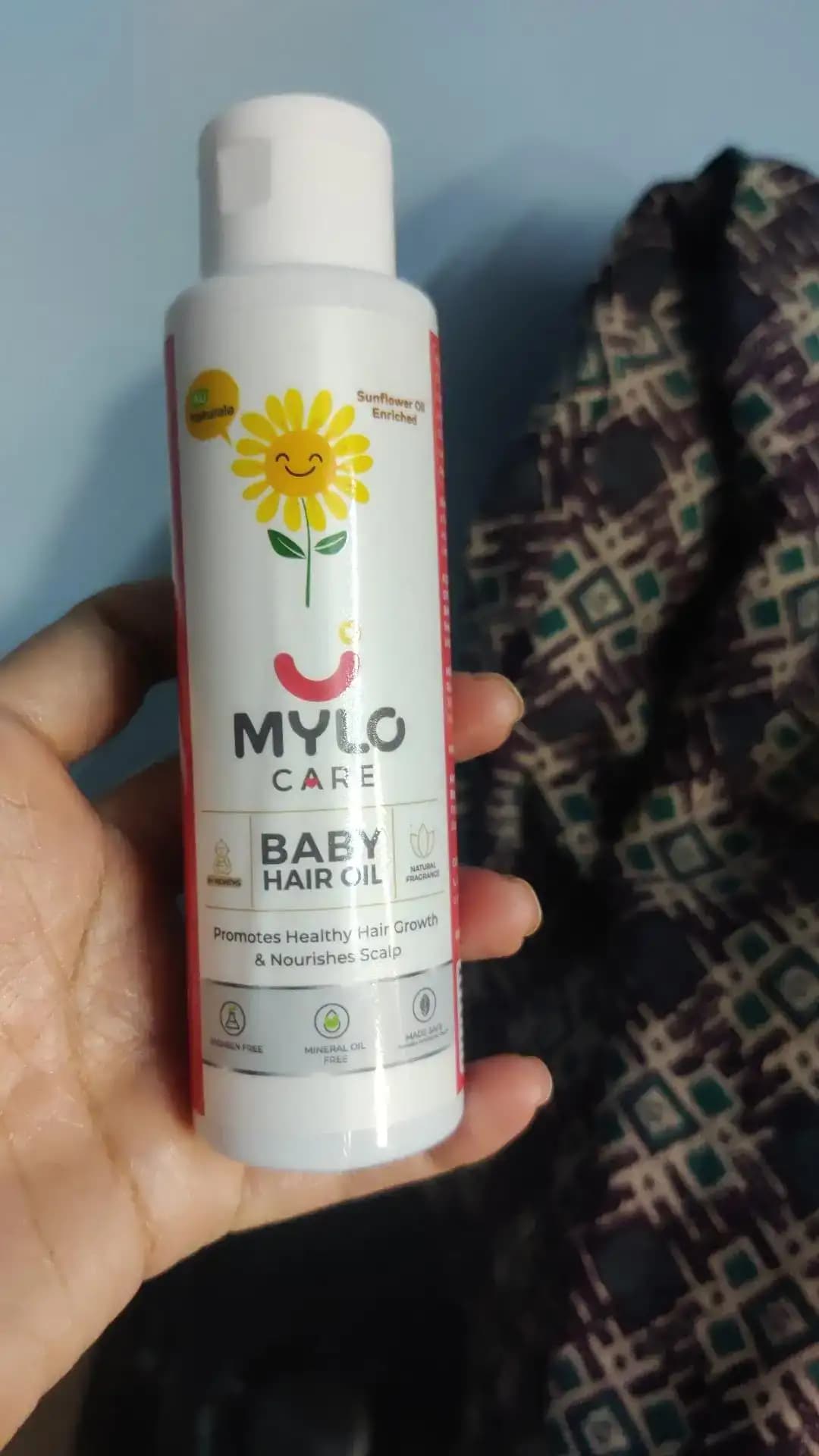 Baby Hair Oil 100 ml | Dermatologically Tested | Made Safe Australia Certified | Promotes Hair Growth | Strengthens Hair | Safe Hair Oil for Baby