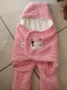 Baby Wrapper for New Born | Baby Swaddling Wrapper | 4-in-1 All Season AC Blanket cum Sleeping Bag for Baby 0-6 Months - Light Pink & Mint Green