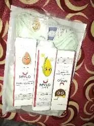 Baby Bathing Super Saver Combo - Body Wash & Shampoo, Towel, Lotion & Powder