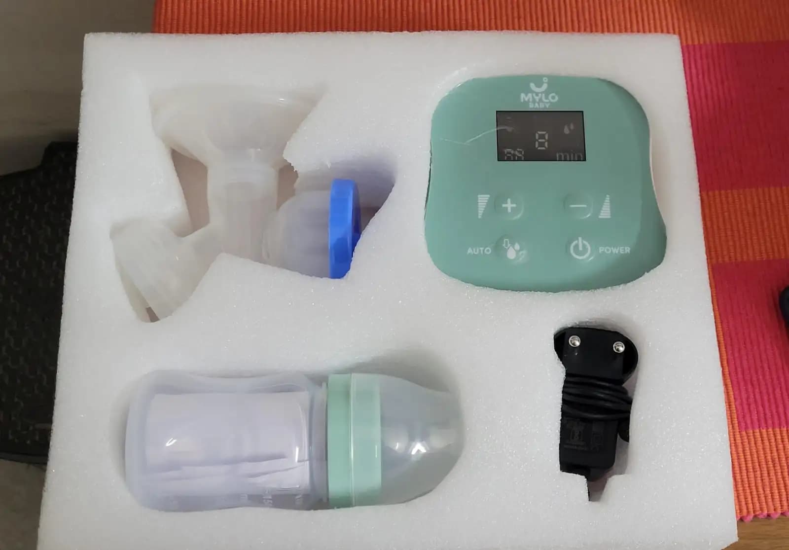 Electric Breast Pump with 9 Level Intensity Adjustment