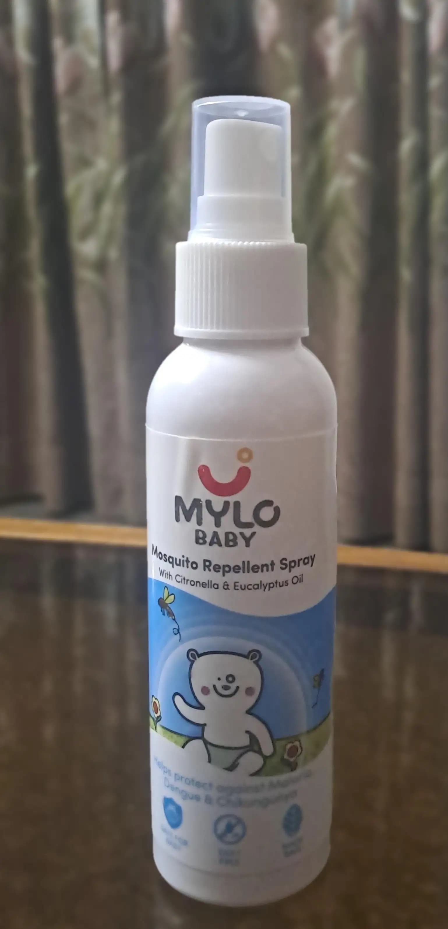 Baby Mosquito Spray | 100% Natural Ingredients | Protects Against Dengue, Malaria, Chikungunya | 100 ml - Pack of 2