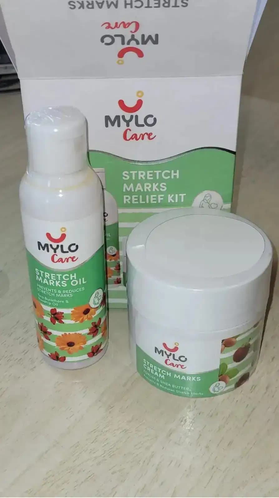 Stretch Marks Cream for Women - Clinically Proven | Removes Stretch Marks | Made Safe Certified | Safe During Pregnancy & Breastfeeding (100ml + 100ml) Pack of 2