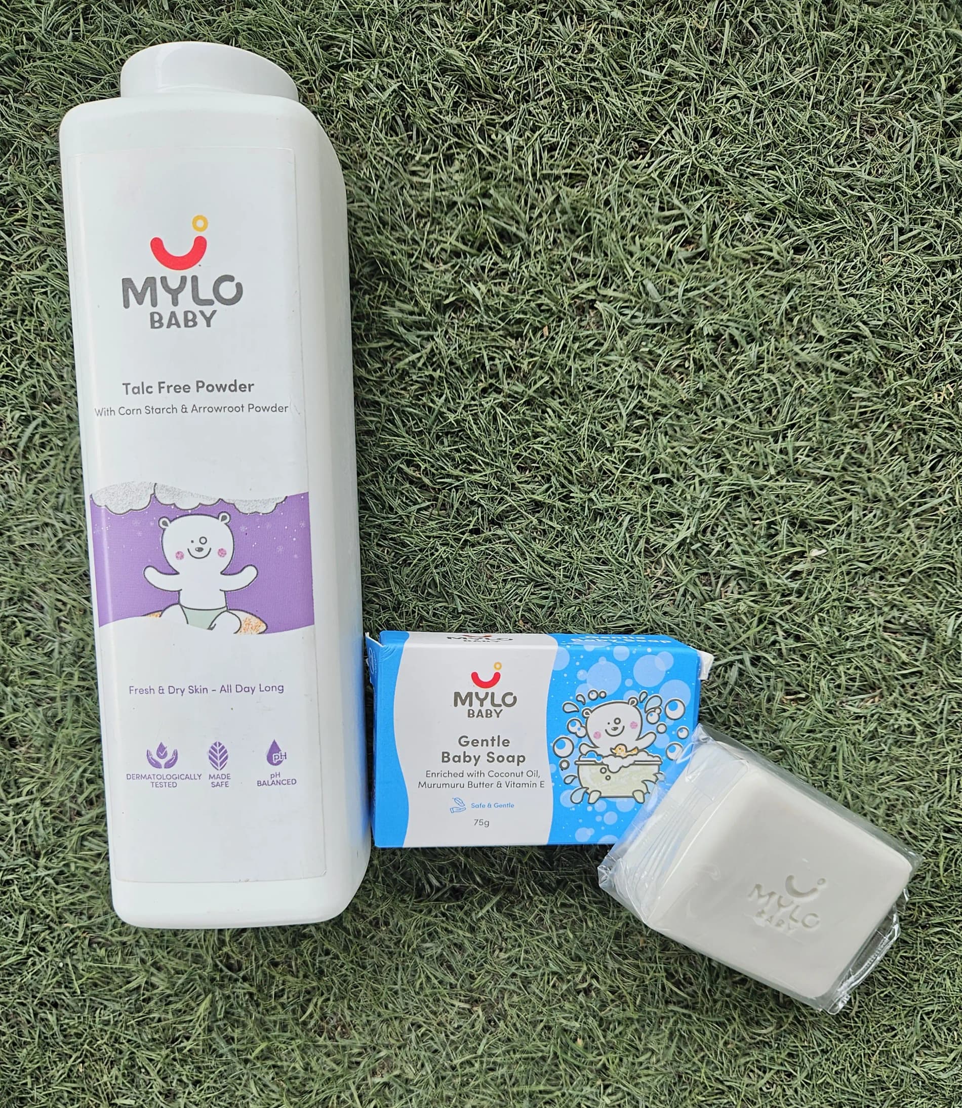 Super Saver Combo- Baby Soap 75 gm (Pack of 2) + Baby Powder 300 gm (Pack of 1)