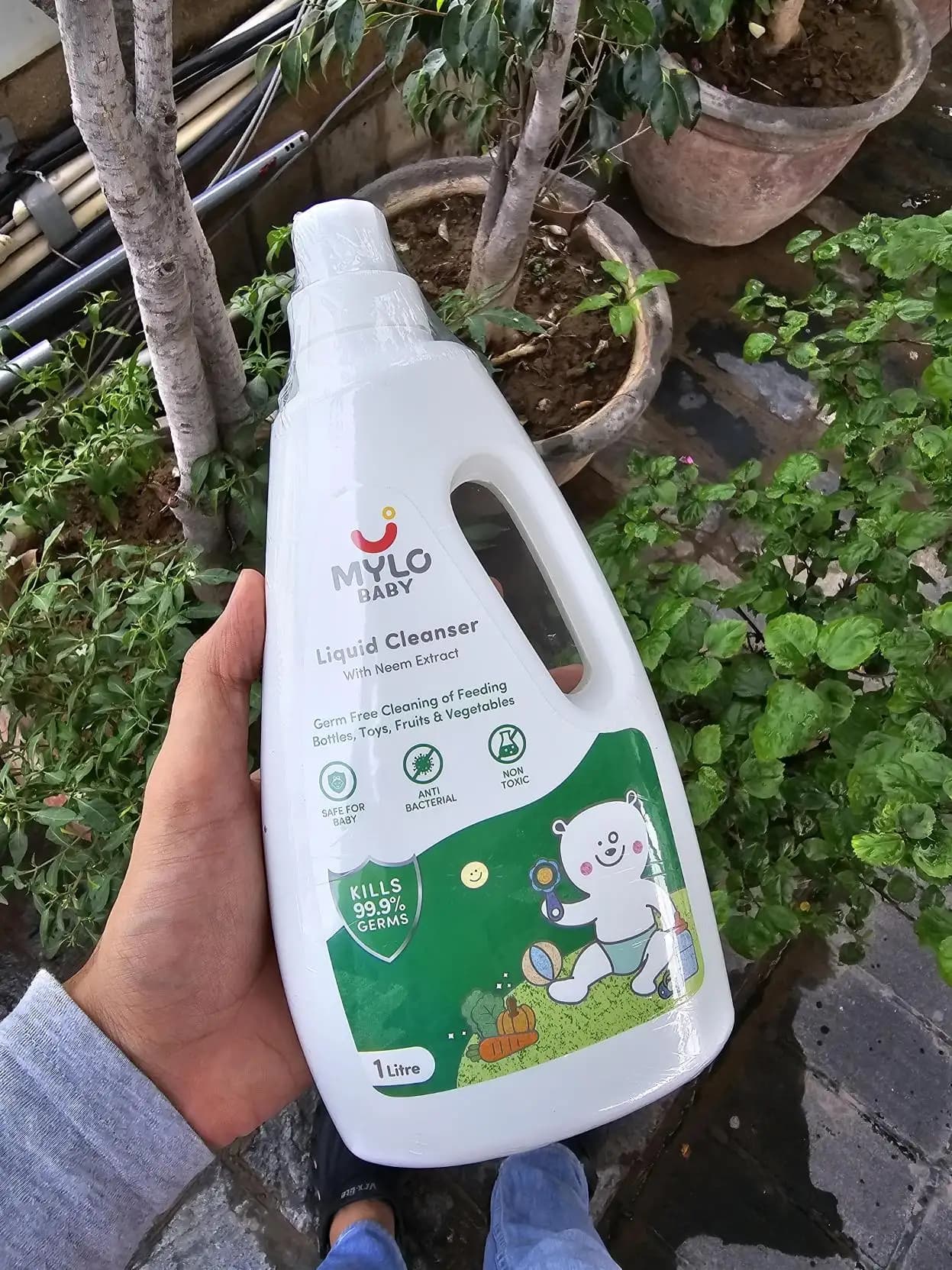 Baby Safe Liquid Cleanser | For Cleaning Feeding Bottles, Toys, Cutlery, Accessories | Kills 99.9% Germs