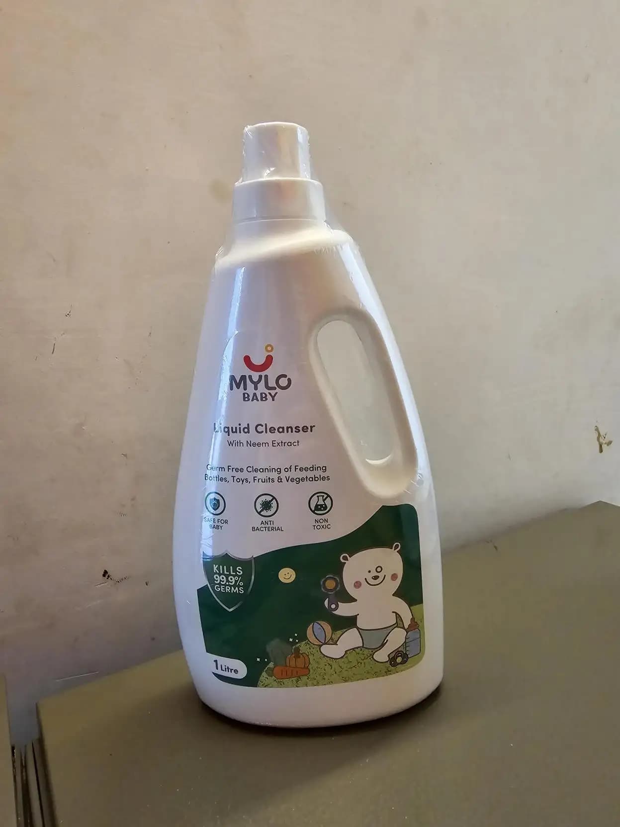 Baby Safe Liquid Cleanser | For Cleaning Feeding Bottles, Toys, Cutlery, Accessories | Kills 99.9% Germs