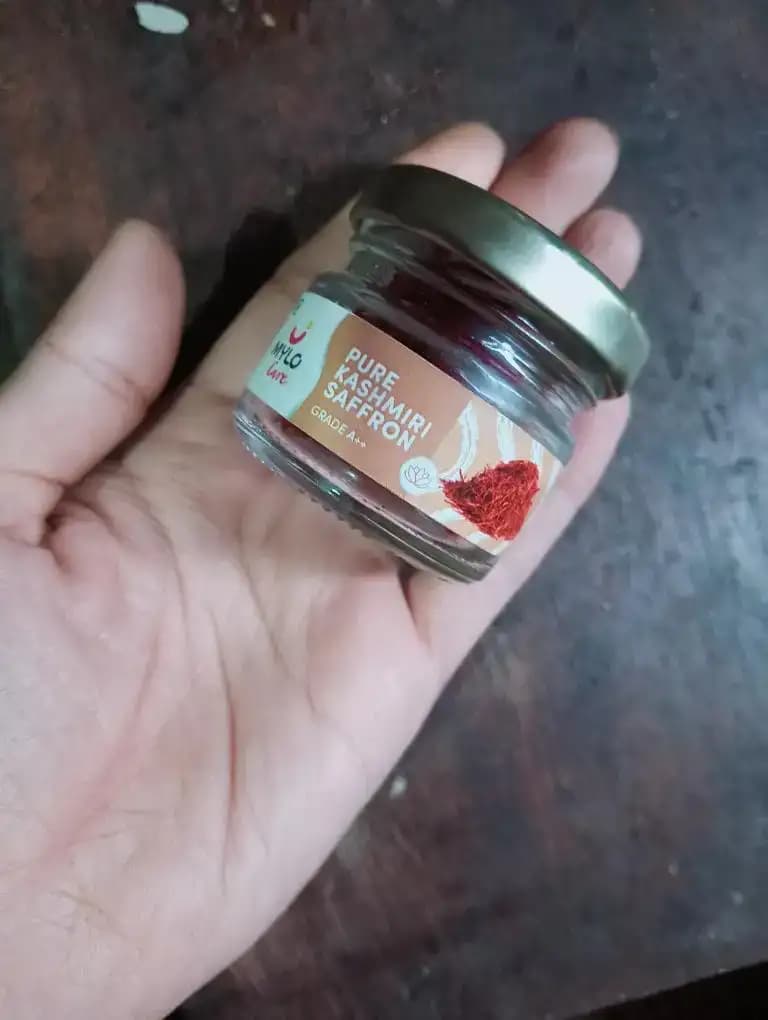 Kesar Original Kashmiri for Pregnant Women (Saffron) - 1g | Improves Digestion | Reduces Pain & Cramps | Improves Sleep | Clinically Tested