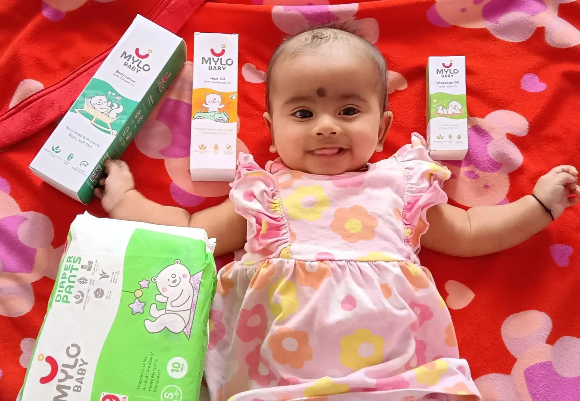 Baby Body Lotion | Made Safe Certified | Dermatologically Tested | Long Lasting 24 Hours Moisturization| Soothes Dryness - 100 ml