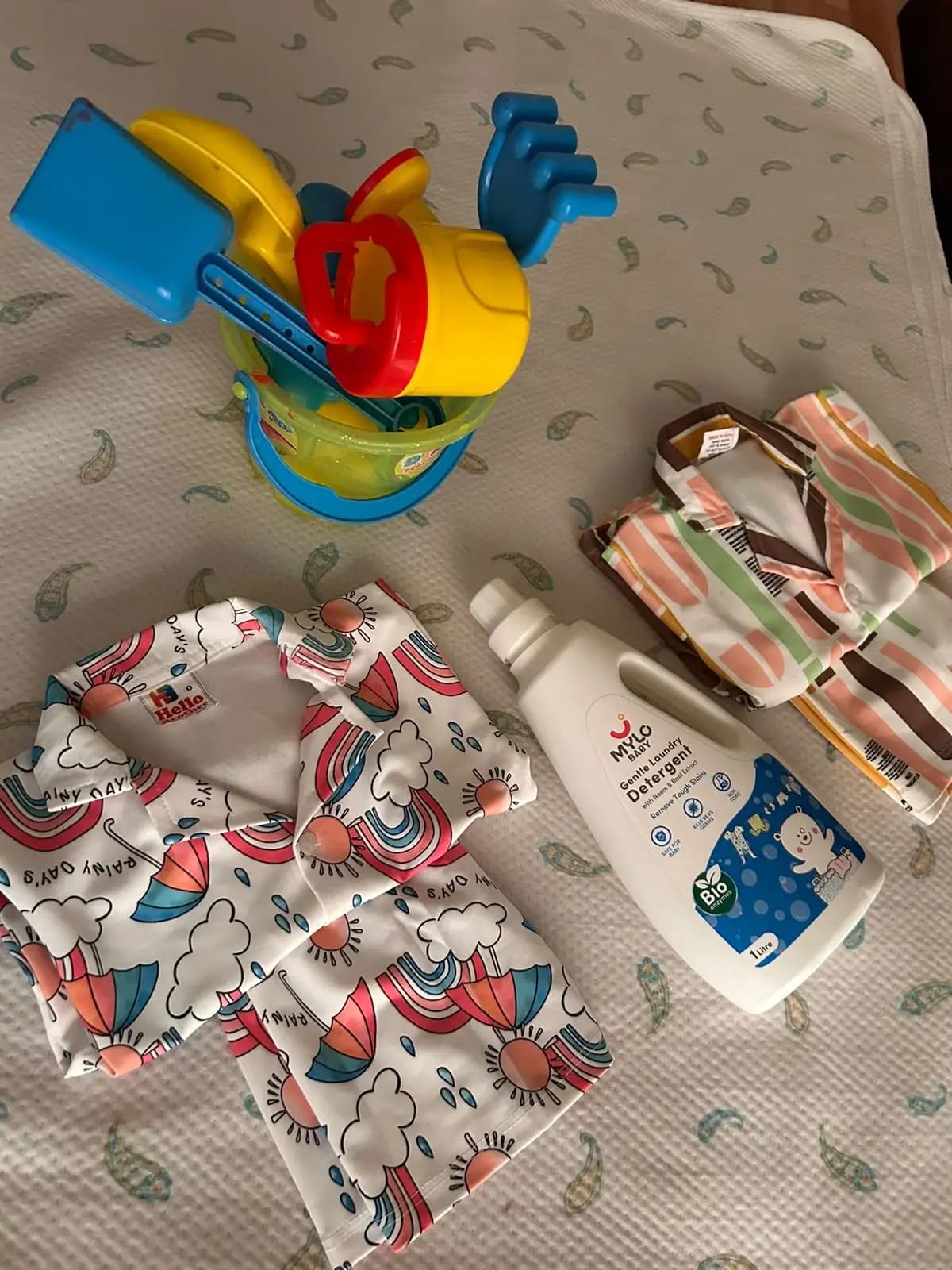 Baby-Safe Liquid Detergent & Liquid Cleanser | Pack of 1 each | Kills 99.9% Germs
