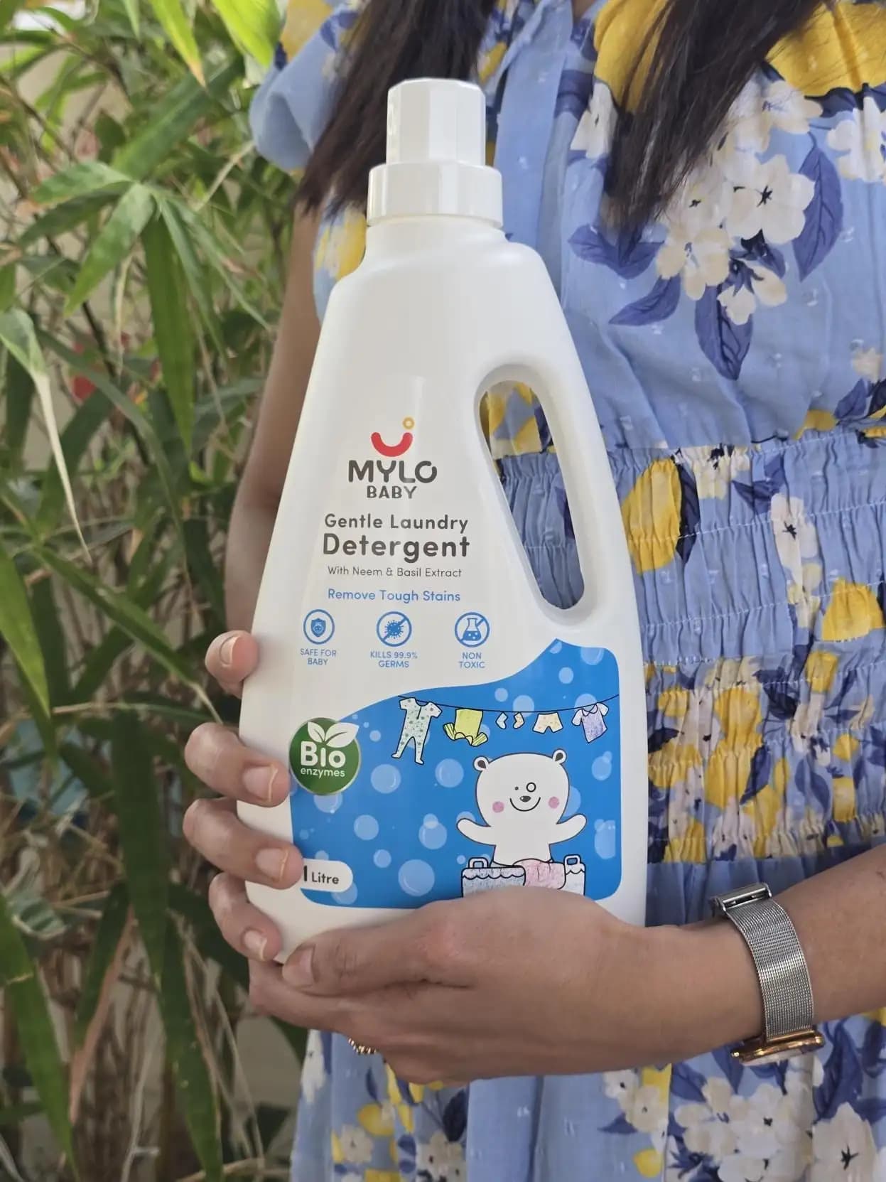 Baby-Safe Liquid Detergent & Liquid Cleanser | Pack of 1 each | Kills 99.9% Germs