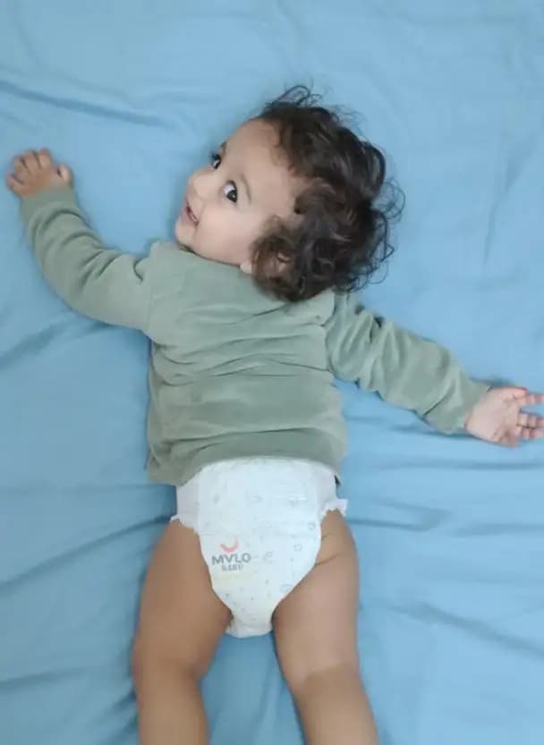 Mylo Airprime™ Premium Diaper Pants with Wetness Indicator - S(5-9 Kgs) - 104 Count