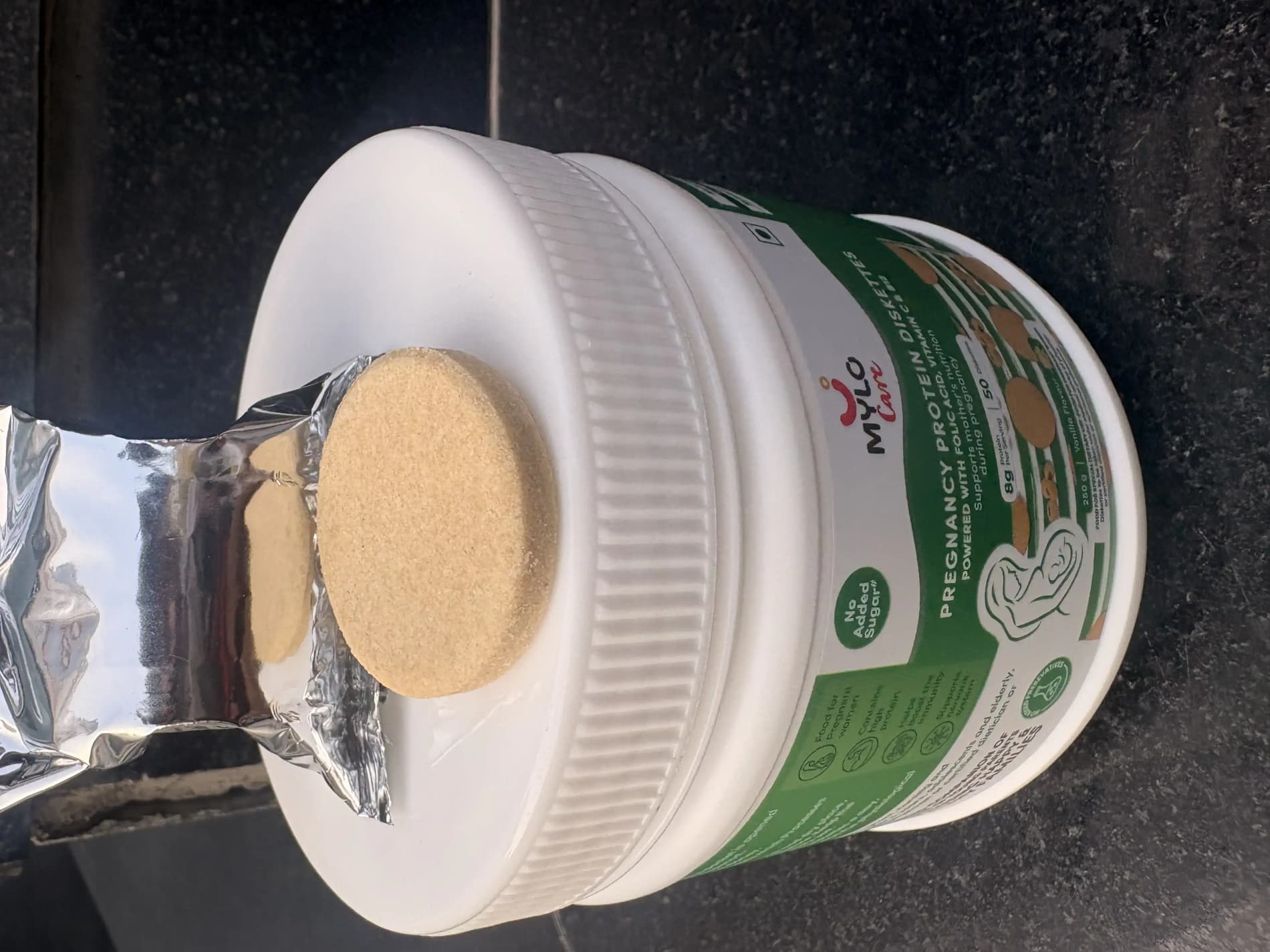 MamaGro™ Protein Diskettes - 250gm - Vanilla
